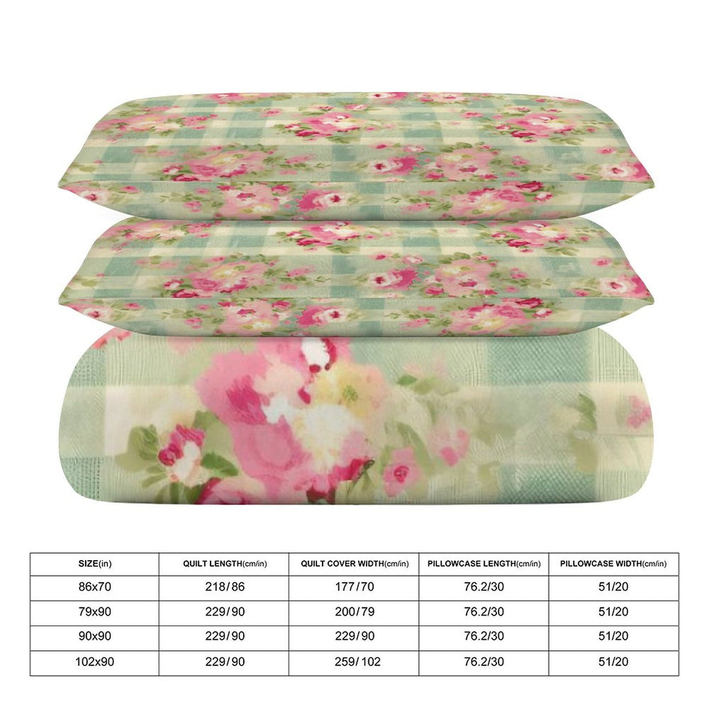 King 3-Piece Bedding Set-102"x90"/ 259x229cm