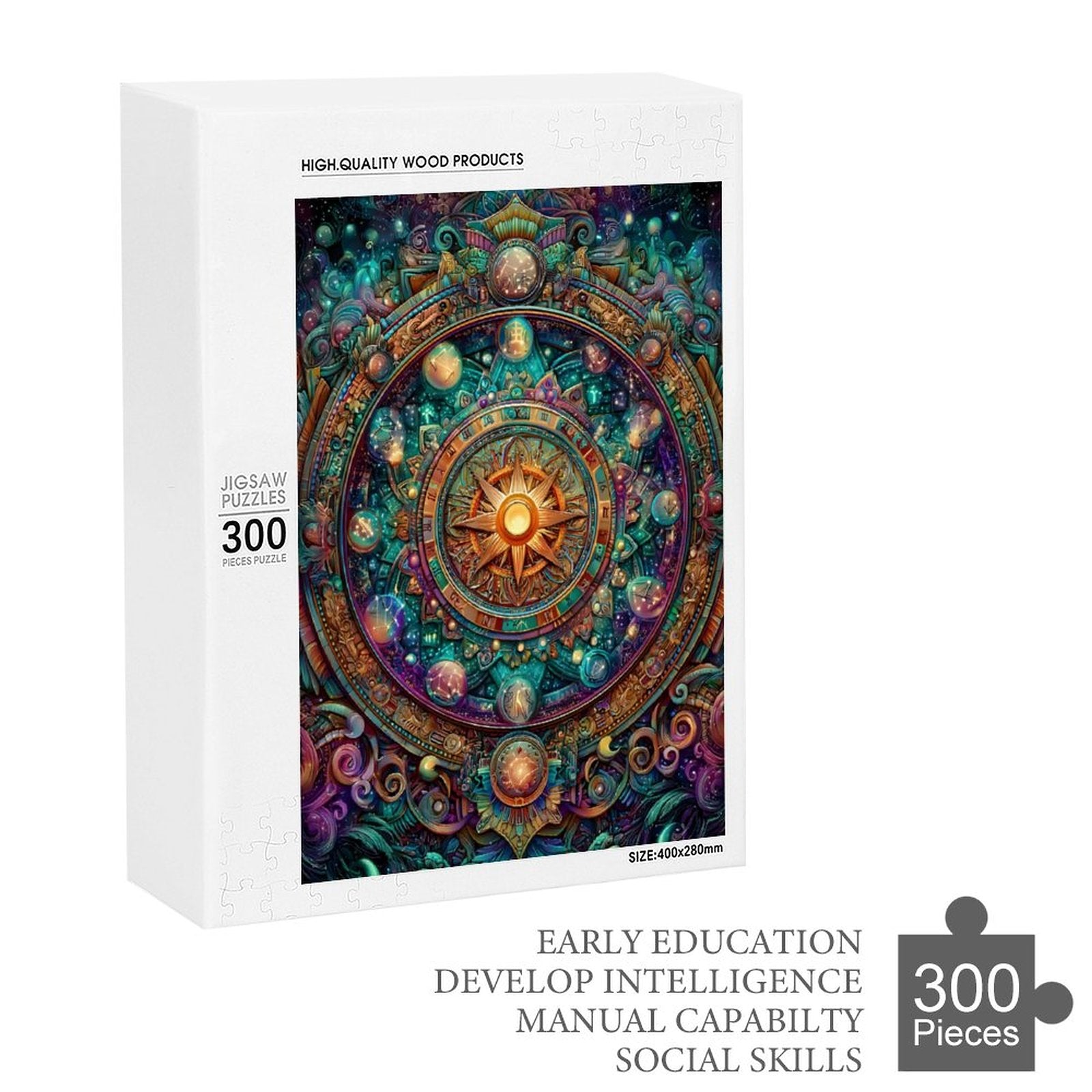 Zodiac dial Wooden Puzzle
