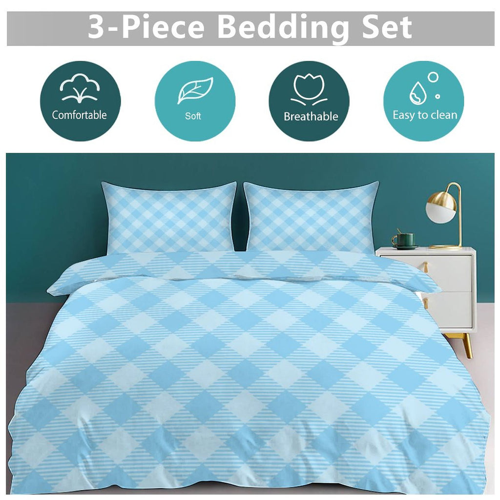 King 3-Piece Bedding Set-102"x90"/ 259x229cm