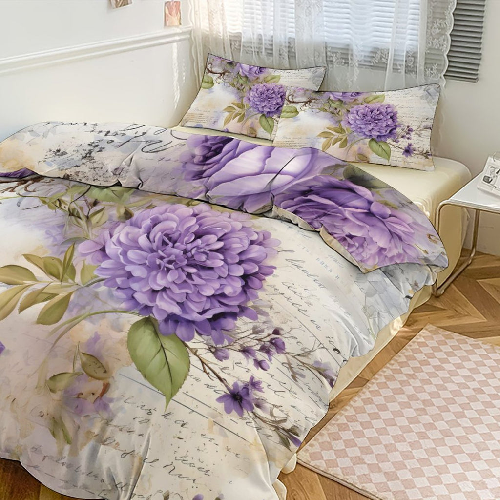 Queen 3-Piece Bedding Set-90"x90"/ 229x229cm