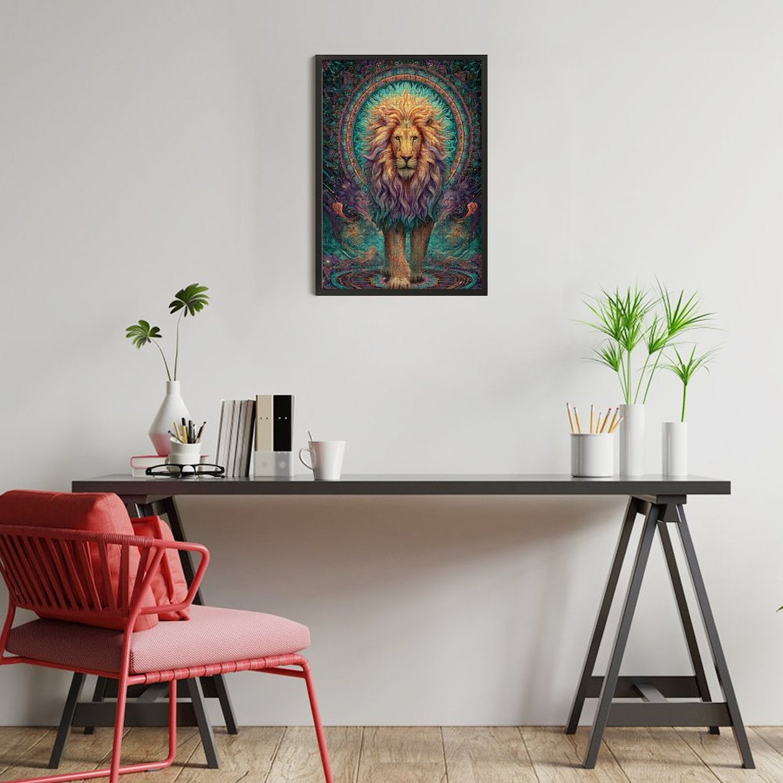 Leo King of the Jungle Wooden Puzzle