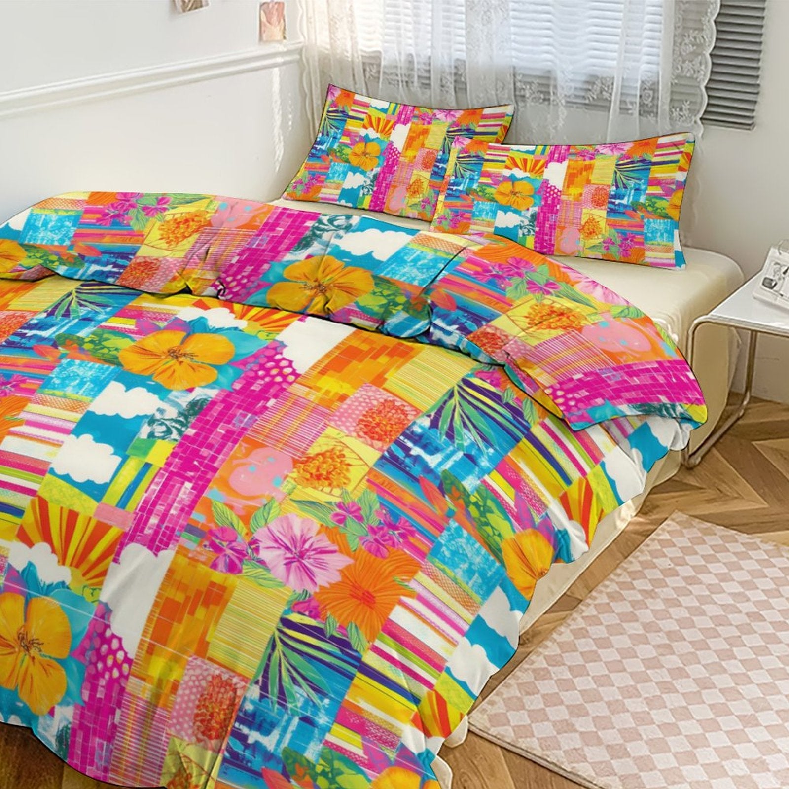 Full 3-Piece Bedding Set-86"×70"/ 218×177cm