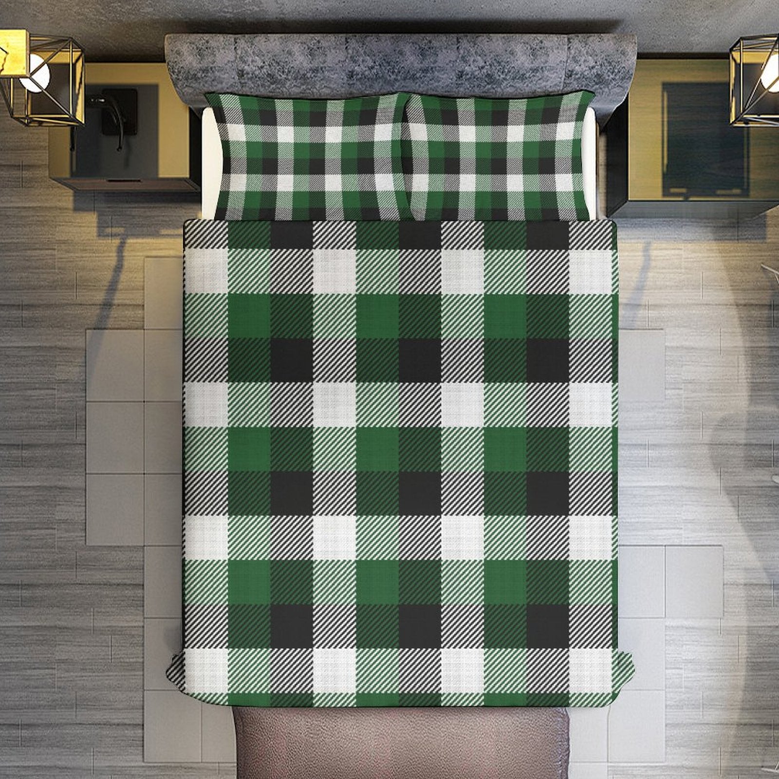 Queen 3-Piece Bedding Set-90"x90"/ 229x229cm